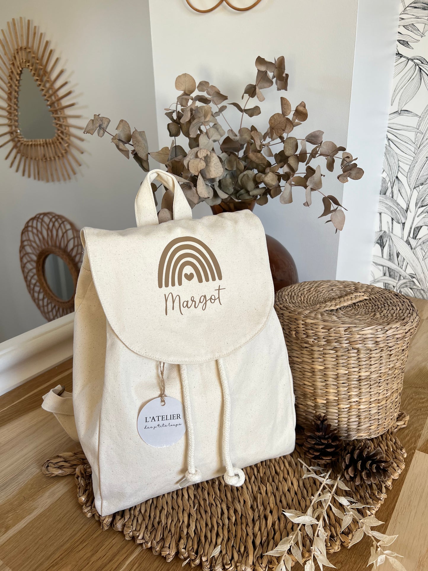 Sac à dos Coton "Naturel"