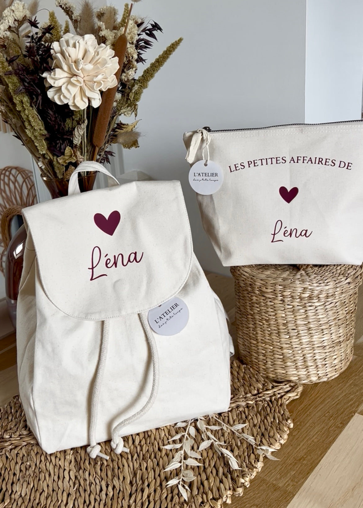 Sac à dos Coton "Naturel"