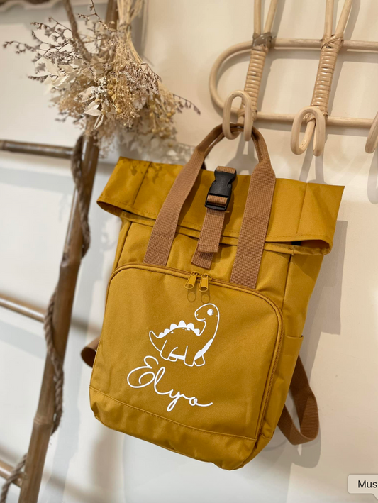 Sac à dos "CARTABLE" MOUTARDE