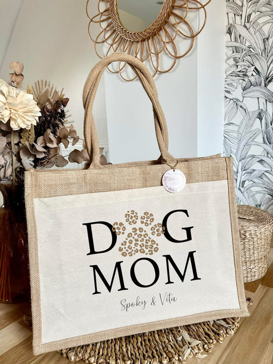 Cabas "DOG MOM"